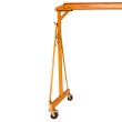 Lateral - Pórtico grúa móvil 1500 kg