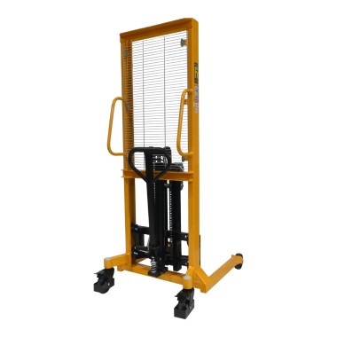 Apilador elevador de barriles hidráulico 400 kg