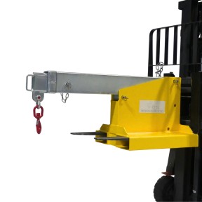 Portada - Brazo grúa articulado para carretilla elevadora - 1,2 toneladas