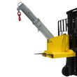 3/4 semielevado extendido - Brazo grúa articulado para carretilla elevadora - 1,2 toneladas