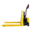 Vista lateral - Transpaleta elevadora totalmente eléctrica monocilíndrica 1500 kg - horquillas anchas 680 mm