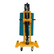 Trasera - Elevador de barriles hidráulico perfil bajo 450 kg