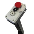 Zoom 3 - Mesa elevadora eléctrica inox 304 en forma de U 1000 kg 380 V - plataforma 1450x1140 mm