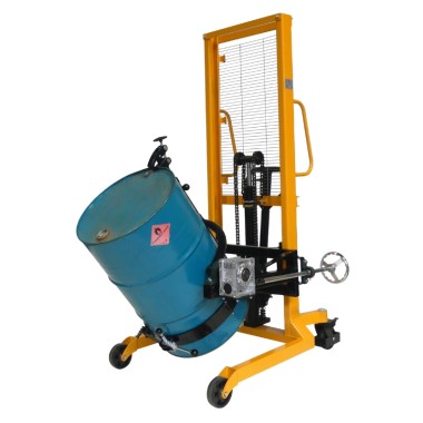 Apilador volteador de bidones 1500 mm 450 kg