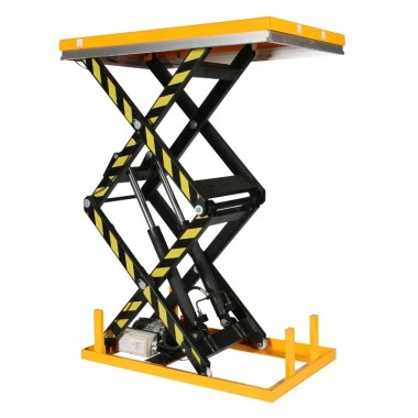 Mesa elevadora eléctrica de doble tijera 2000 kg 220V - 1300x850