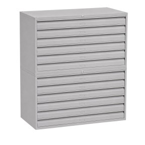 Archivador de planos din A0 con 12 cajones