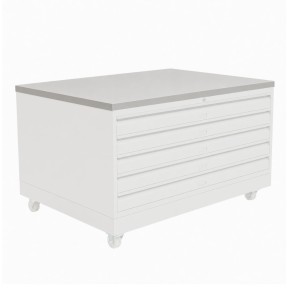 Tablero de protección de archivador para planos A0 - Gris