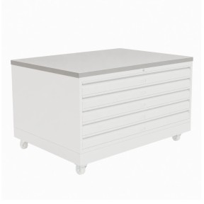 Tablero de protección de archivador para planos A0 - Gris