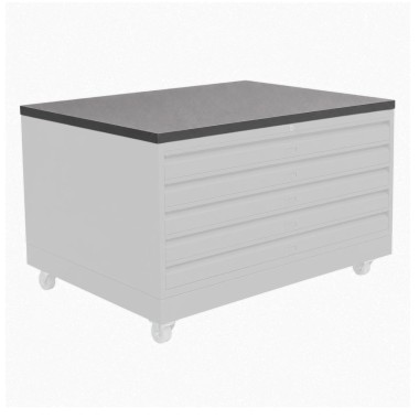 Tablero de protección de archivador para planos A0 - Antracita