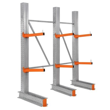 Estantería Cantilever de doble base