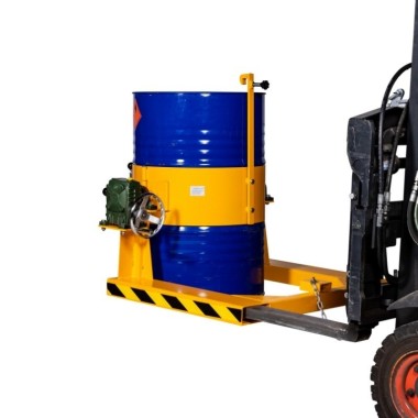 Volteador de barriles para carretilla elevadora