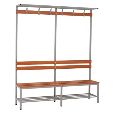 Banco de vestuario simple 1m60