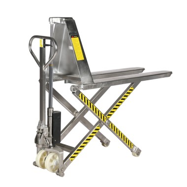 Transpaleta elevadora manual acero inoxidable 304 1000 kg