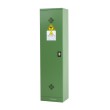 Vista de 3/4 del armario fitosanitarios ancho 50cm con puerta cerrada Vista de 3/4 del armario fitosanitarios ancho 50cm con puerta cerrada