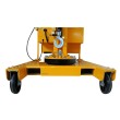 Zoom a las ruedas de la Grúa de taller contrapesada giratoria eléctrica 550 kg Zoom a las ruedas de la Grúa de taller contrapesada giratoria eléctrica 550 kg