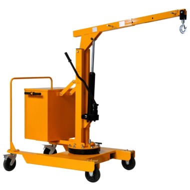 Grúa de taller contrapesada giratoria 550 kg