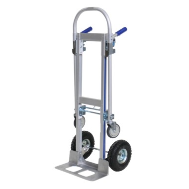 Carretilla 2 posiciones ruedas neumáticas 200 kg