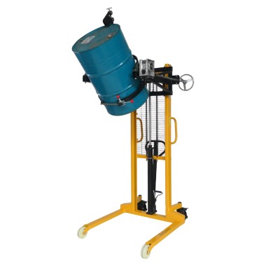 Apilador volteador de barriles 1600 mm 450 kg - Brazos anchos para palets