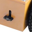 Zoom sobre la palanca de modo manual del remolcador eléctrico 1500 kg